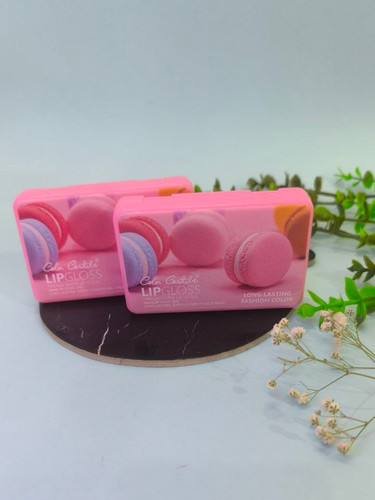 خرید پک رژ مایع ۶ عددی کالر کاستل طرح ماکارون