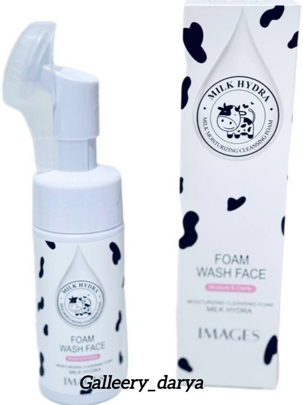 فوم شستشو براش دار شیرگاو ایمجز