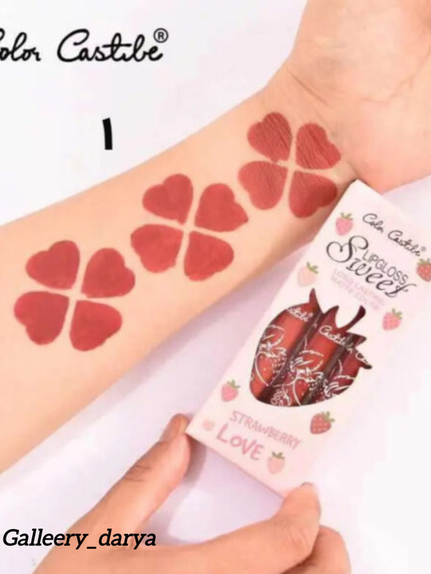 خرید رژ سه عددی در رنگهای کاربردی و روزمره کالر کاستل