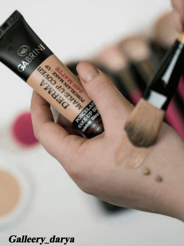 بهترین محصولات گابرینی Gabrinia کرم پودر گابرینی حجم بصرفه مدل درما