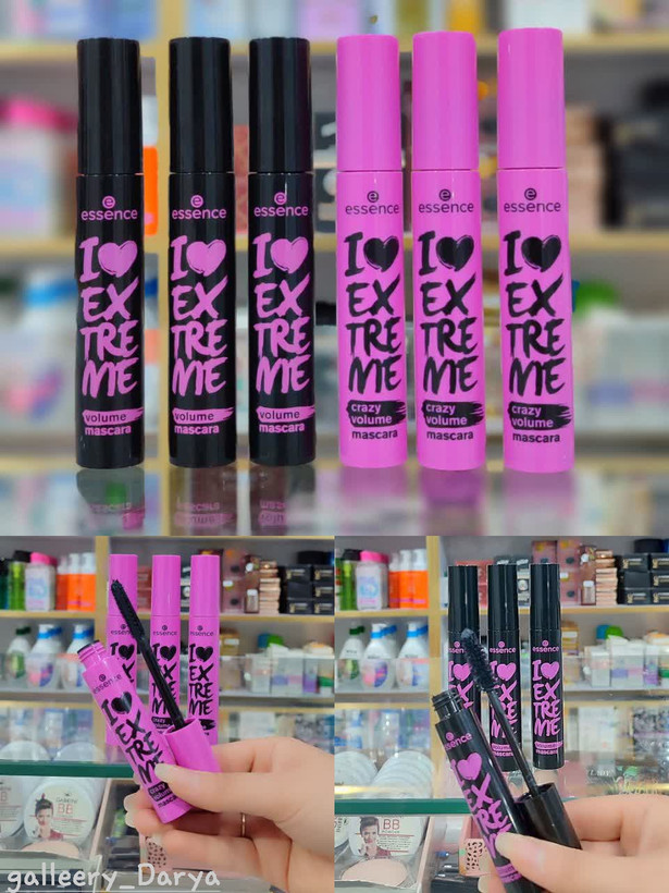 ریمل صورتی و مشکی اسنس Essence کاملا اورجینال و اصل