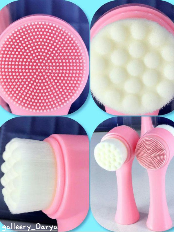 فیس براش سیلیکونی دوطرفه