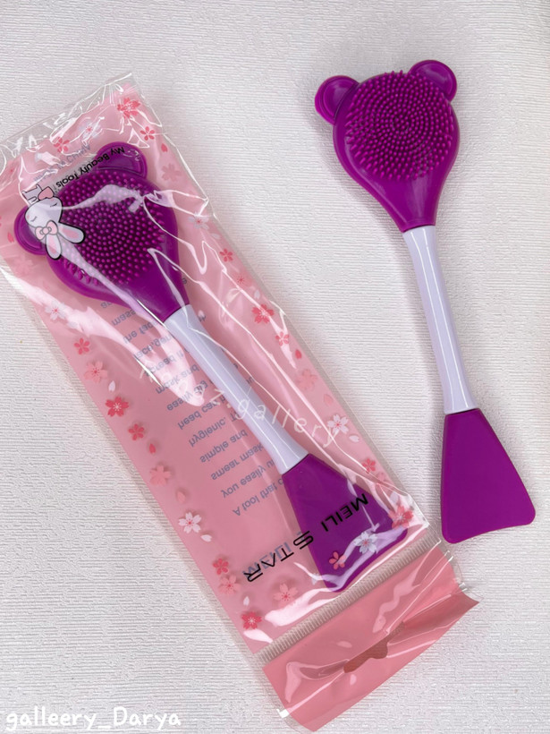 قیمت فیس براش ماسک و فیس براش خرسی دوطرفه کاربردی