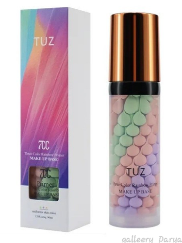 خرید پرایمر رنگین کمانی توز TUZ پر کننده منافذ پوست بافت سبک بدون چسبندگی