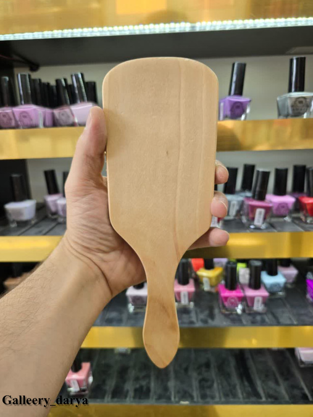 قیمت خرید اینترنتی برس چوبی اصل بامبو بزرگ و خوش دست