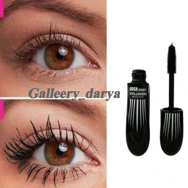 ریمل سه فرچه گاش بیوتی GOSH BEAUTY رنگ مشکی بلند کننده