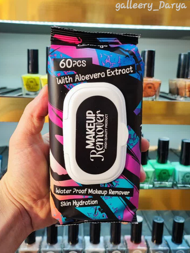 قیمت خرید اینترنتی دستمال مرطوب و پاک کننده آرایش بانیو Banyo حاوی عصاره آلوئه ورا