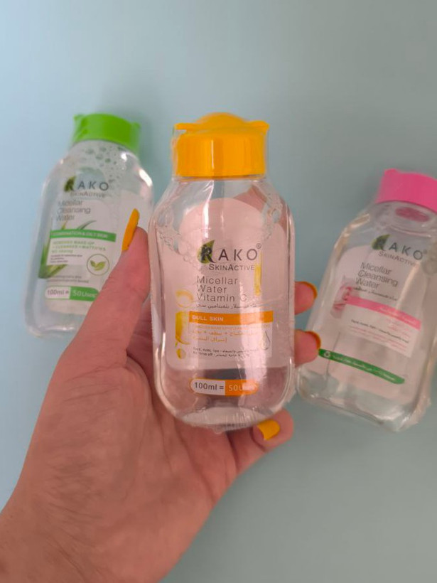 خرید میسلار واتر راکو Rako مدل ویتامین سی و آبرسان پوست حجم 100 میلی گرم