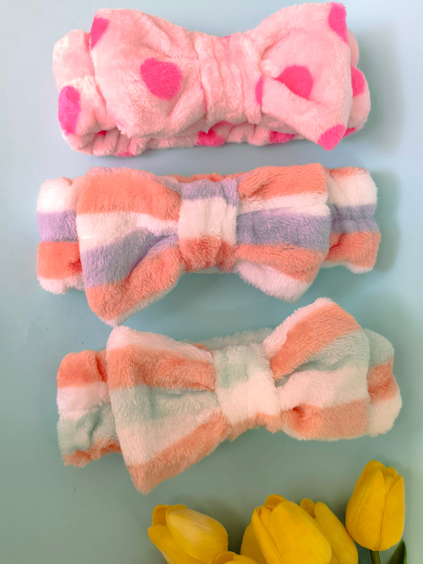 قیمت خرید هدبند حوله ای برای راحت انجام دادن آرایش و هنگام انجام روتین پوستی