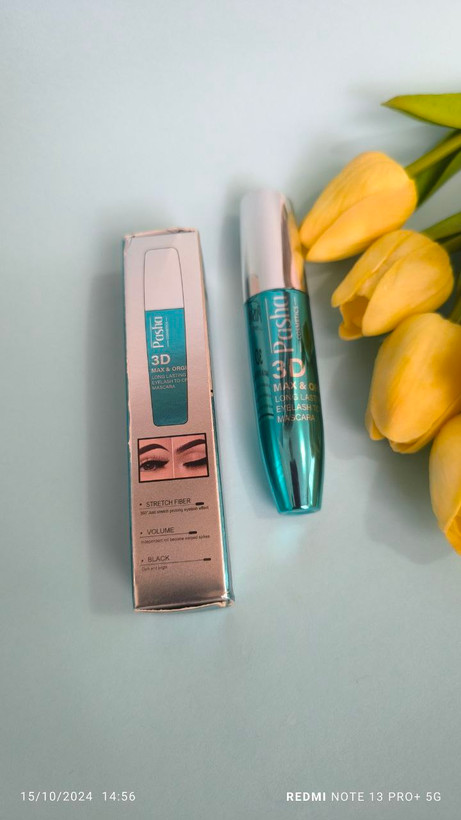 خرید اینترنتی ریمل پاشا Pasha ضد آب و حساسیت ماندگاری بالا حالت دهی بالا