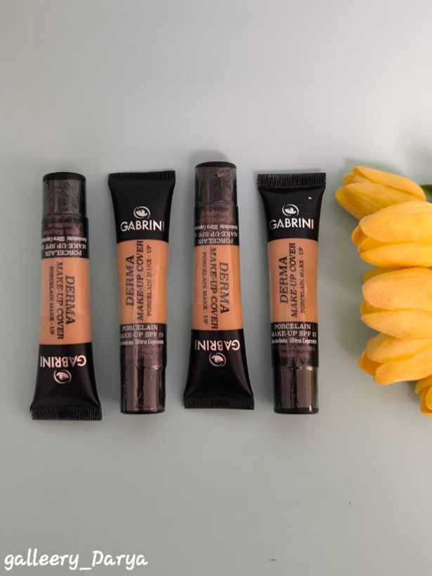 خرید کرم پودر گابرینی Gabrinia پوشش دهی بالا و مات و یکدست