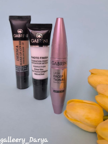 قیمت خرید پک کاربری و اقتصادی گابرینی Gabrinia شامل کرم پودر ریمل و پرایمر