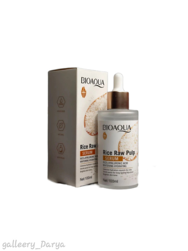 خرید آنلاین سرم آبرسان و روشن کننده پوست برنج بیوآکوا BIOAQUA ترمیم کننده بافت پوست آسیب دیده
