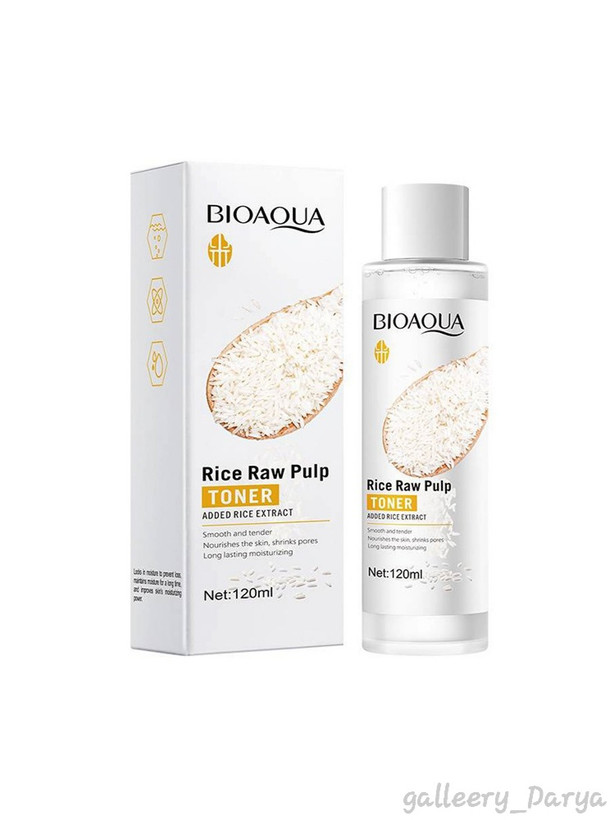 قیمت خرید تونر روشن کننده پوست برنج بیوآکوا BIOAQUA حجم 120mg