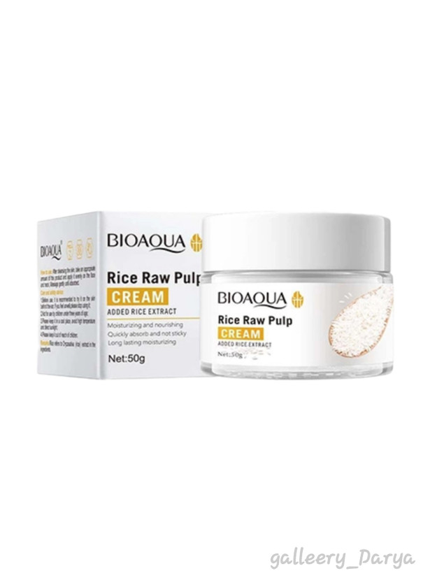 خرید آنلاین آبرسان کاسه ای بیوآکوا BIOAQUA حاوی برنج آبرسانی قوی و عمقی پوست و روشن کنندگی بالا