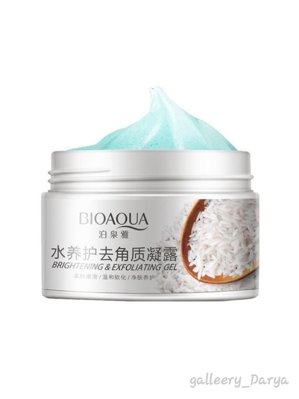 ژل اسکراب و لایه بردار و روشن کننده بیوآکوا BIOAQUA کاهش سطح چربی پوست از بین برنده پوست های مرده