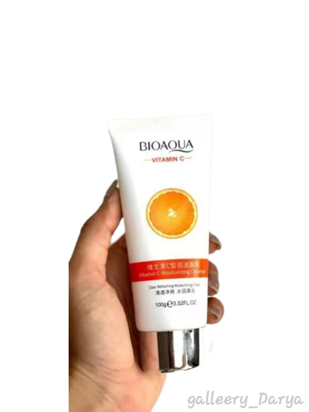 خرید آنلاین فوم شستشو صورت مناسب استفاده روزانه ویتامین سی بیوآکوا BIOAQUA خاصیت روشن کنندگی