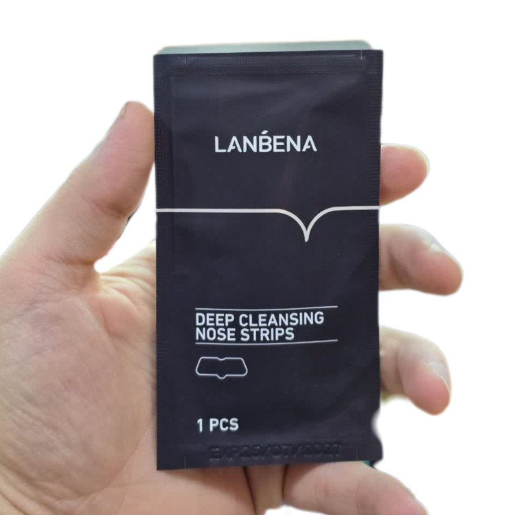 قیمت خرید چسب بینی لانبنا LANBENA تک ورقه ای رنگ مشکی با کیفیت و مناسب برای تمام افراد و سنین