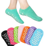 قیمت خرید اینترنتی جوراب سیلیکونی با مواد عالی. نرم کننده. صاف کننده کف پا