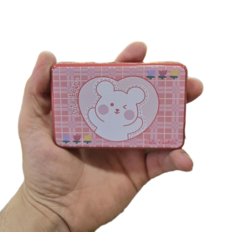 مینی رژلب 6 عددی کالر کستل Color castle با ظاهری فانتزی و دخترانه و بوی شکلات دلنشین