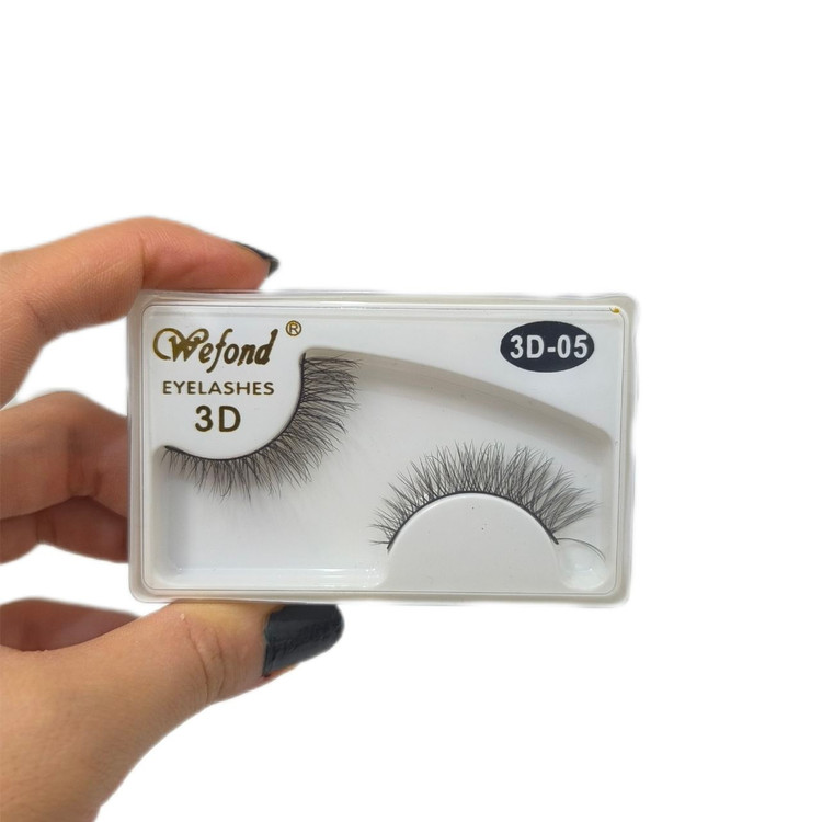 مژه مصنوعی جولیوس وی فند wefond با حجم عالی بدون ریزش کاملا یکدست