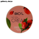 کرم کاسه ای آبرسان و مرطوب کننده دست و صورت با حاوی عصاره رز هیپ و آووکادو برند بیول BIOL