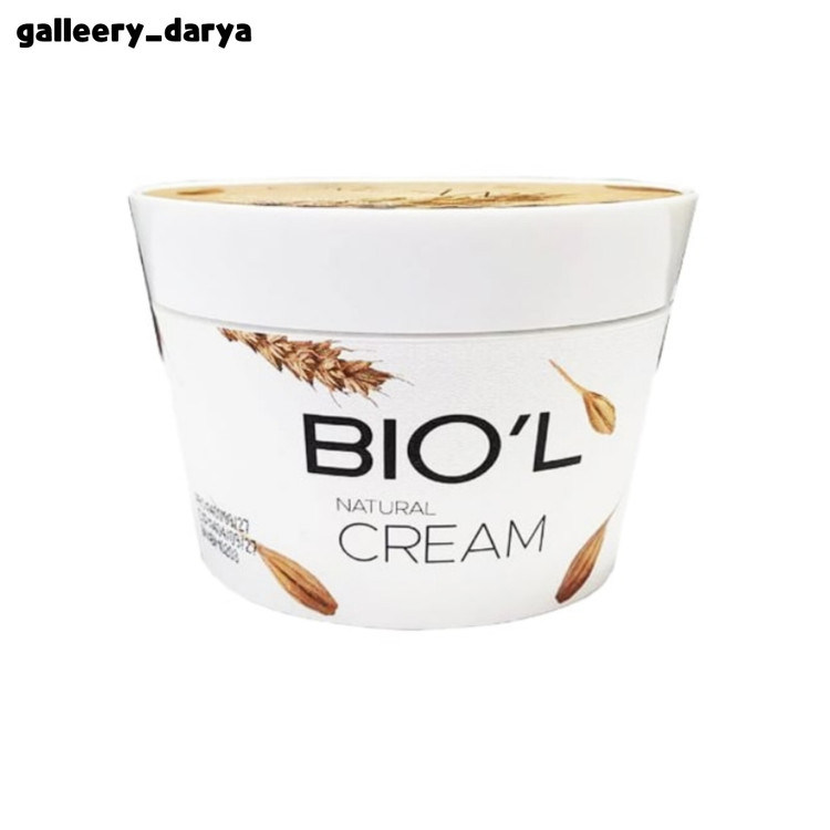 کرم کاسه ای آبرسان و مرطوب کننده دست و صورت با حاوی جوی دو سر و ماکادمیا برند بیول BIOL. مرطوب کننده قوی.