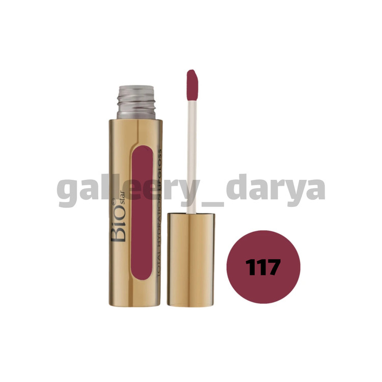 رژلب مایع ۲۴ ساعته. بیواستار biostar. شماره ۱۱۷.