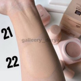 تست رنگ. پوشش دهی بالا. بی بی کوشن حلزون. کلورکت Clever cat.