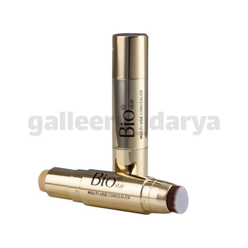 کانسیلر جامد استیکی. به همراه براش. بیواستار biostar. با رنگ بندی کامل.