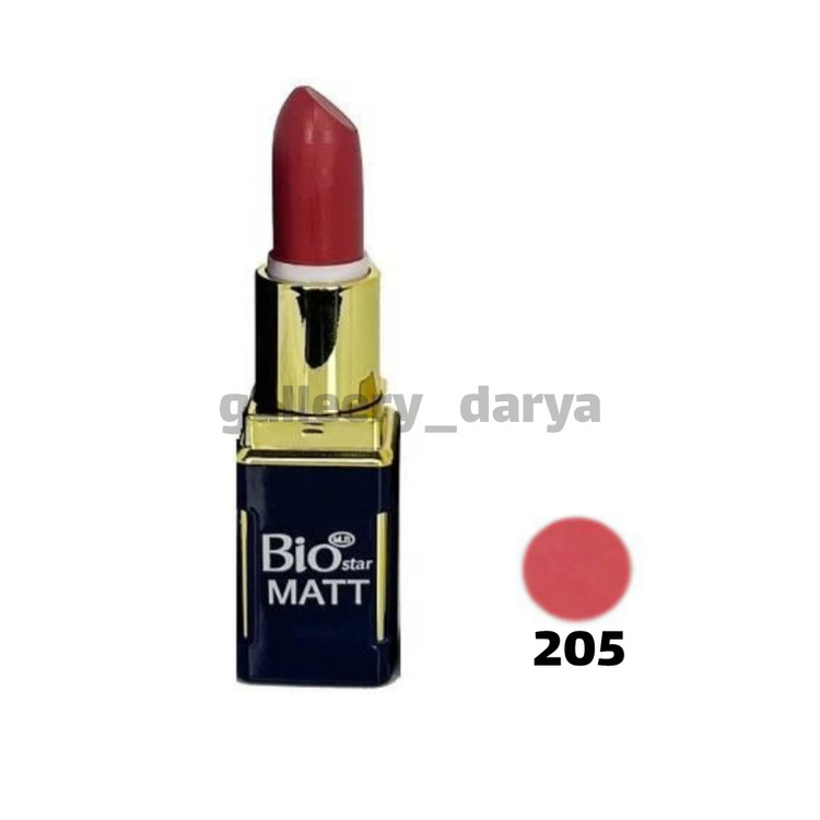 خرید رژلب جامد مات بیواستار biostar شماره ۲۰۵