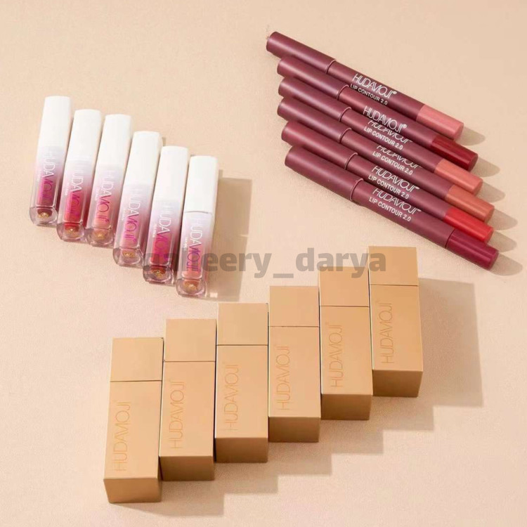 خرید پک رژ سه عددی اصل هدی موجی