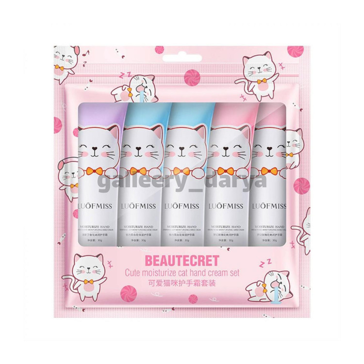 خرید پک کرم دست گربه ای برند لوفمیس LUOFMISS حجم ۳۰ گرم
