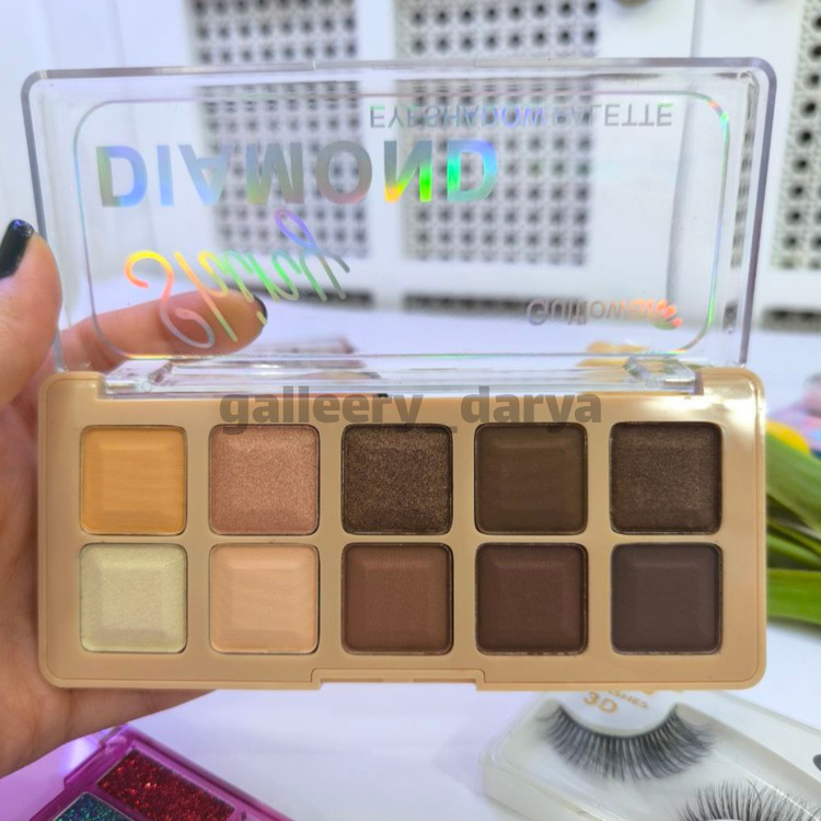 پالت سایه و هایلایتر برند دایموند DIAMOND