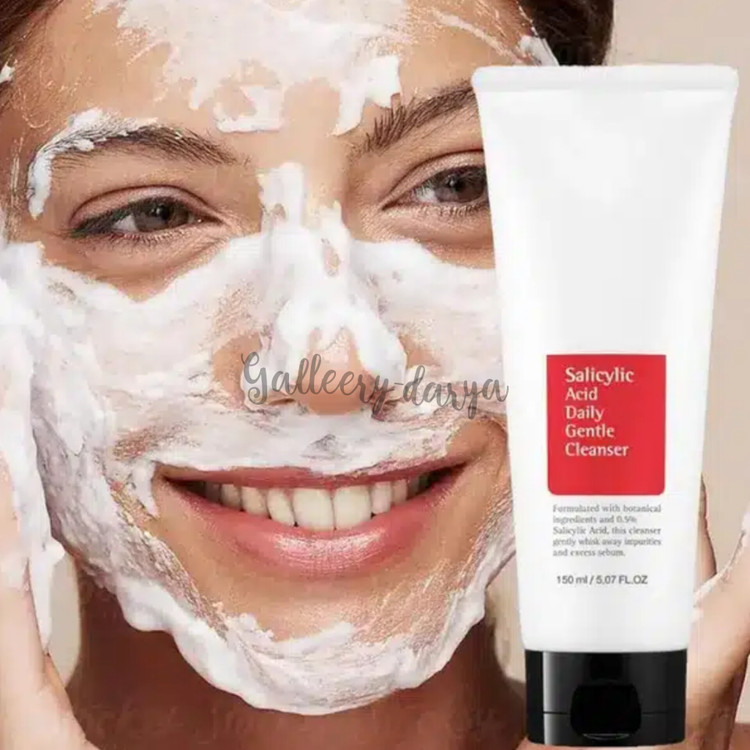 نمای نزدیک از ژل شستشوی سالسیک کوزارکس در سایت گالری دریا