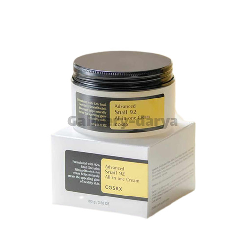 کرم مرطوب کننده برند کوزارکس Cosrx کاملا اصل صاف و یکدست شدن پوست.