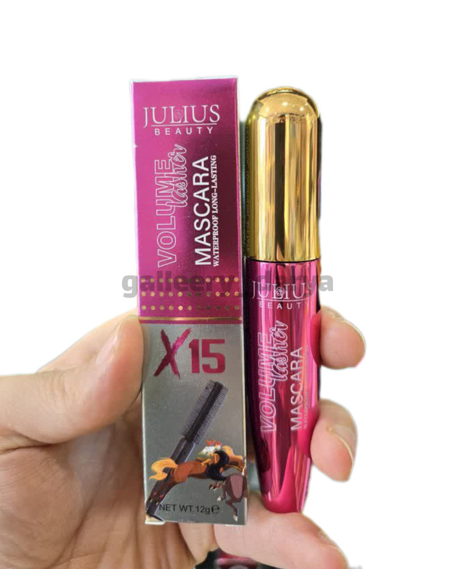 خربد ریمل حجم دهنده پوکه صورتی جولیوس بیوتی JULIUS BEAUTY