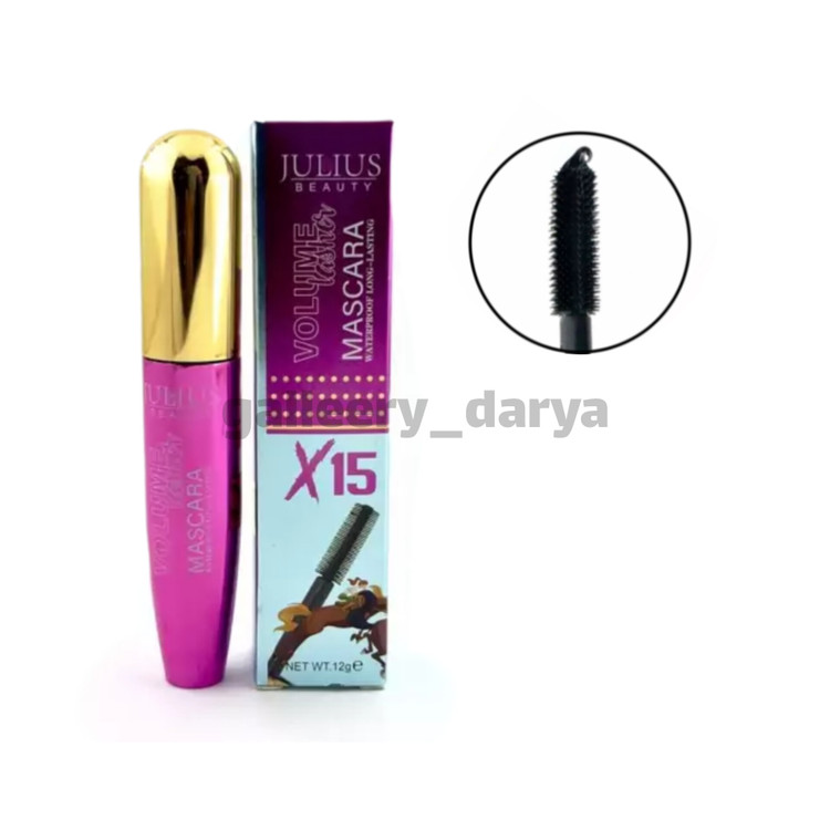 خرید ریمل حجم دهنده پوکه صورتی جولیوس بیوتی JULIUS BEAUTY