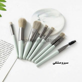خربد ست براش ۸تکه مینی فیکس به رنگ سبز و مشکی