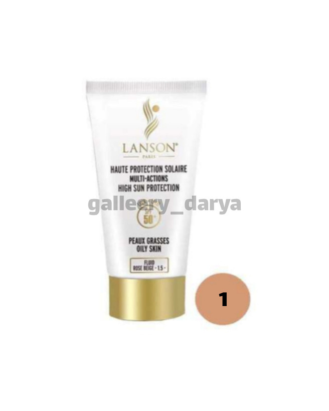 خرید ضدآفتاب لانسون پاریس شماره 1 مناسب پوست چرب