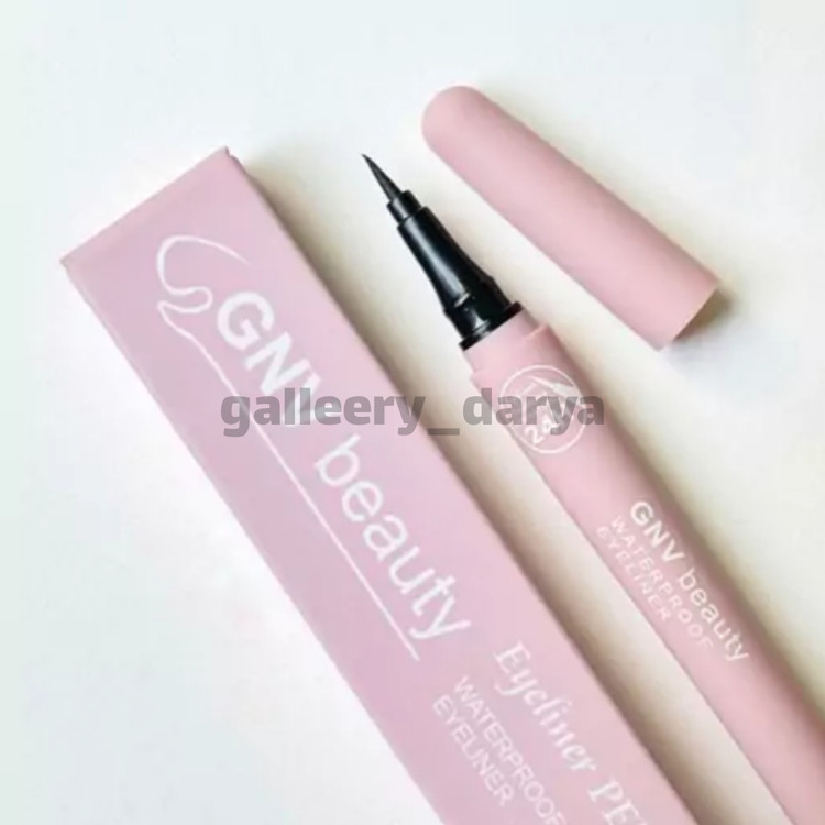 خرید خط چشم ماژیکی. کاملآ مشکی مات. برند GNV beauty. کیفیت عالی.