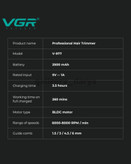 خرید ماشین اصلاح وی جی آر از سایت گالری دریا