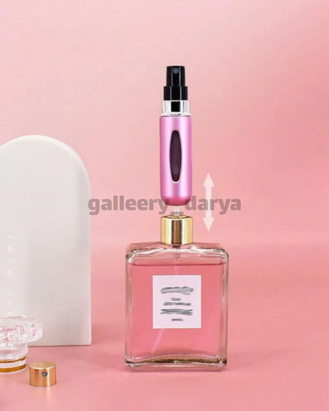 اتومایزر عطر و ادکلن صورتی