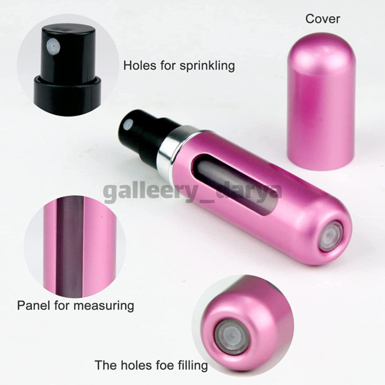 اتومایزر عطر و ادکلن صورتی