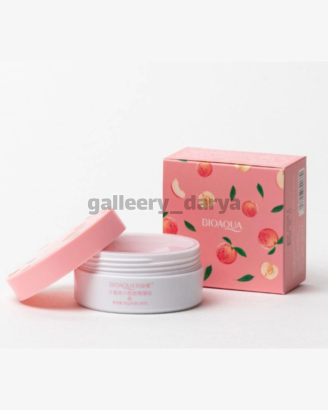 خرید پچ زیر چشم هلویی بیوآکوا BIOAQUA روشن کننده پوست. از بین برنده تیرگی و پف زیر چشم.
