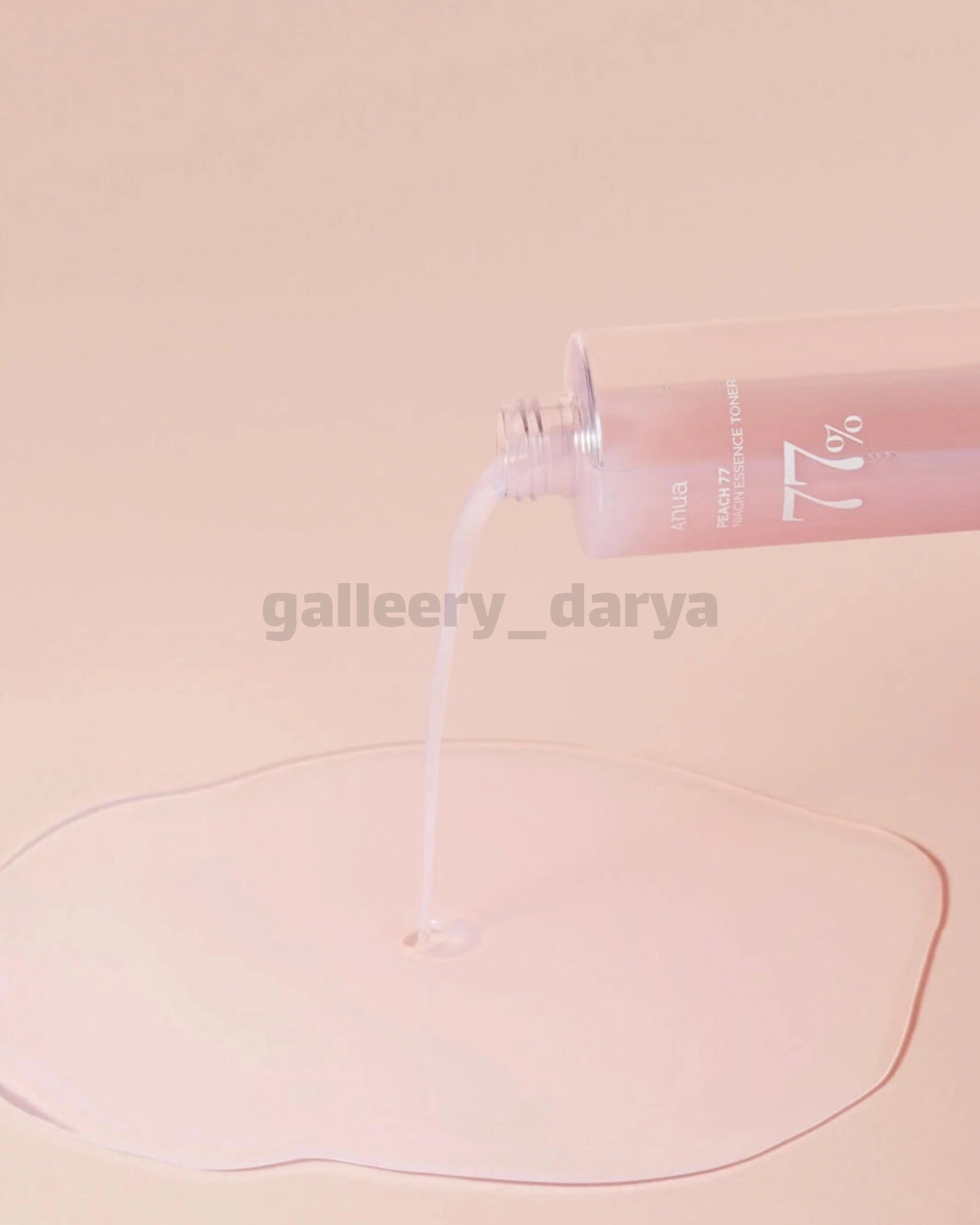 تونر اسنس و نیاسین ۷۷٪ هلو آنوا