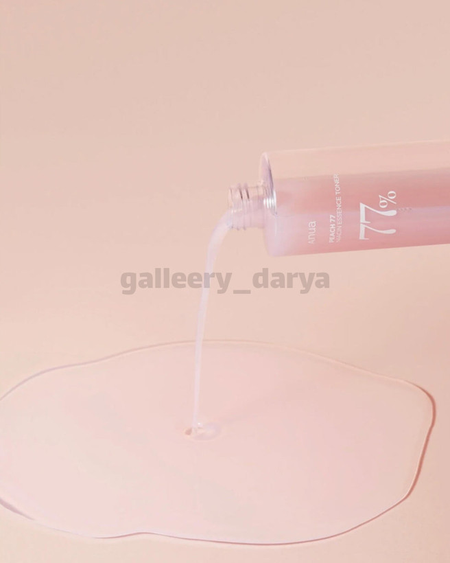 تونر اسنس و نیاسین ۷۷٪ هلو آنوا