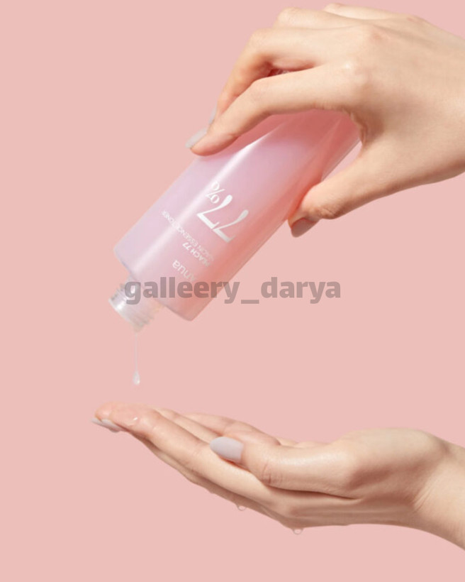 تونر اسنس و نیاسین ۷۷٪ هلو آنوا