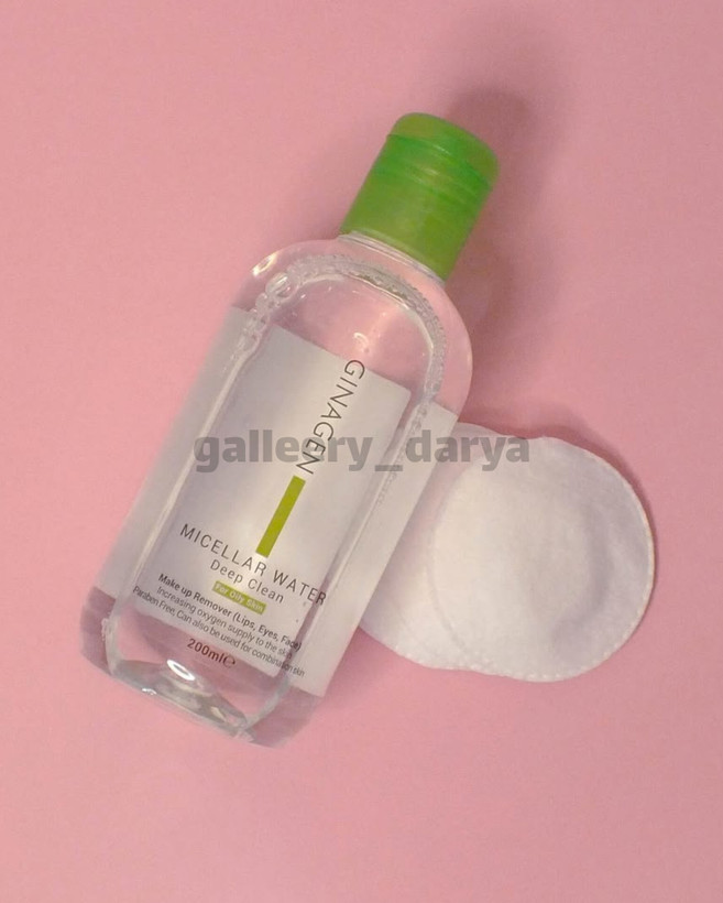 میسلار واتر برند ژیناژن GINAGEN مناسب پوست چرب و مختلط