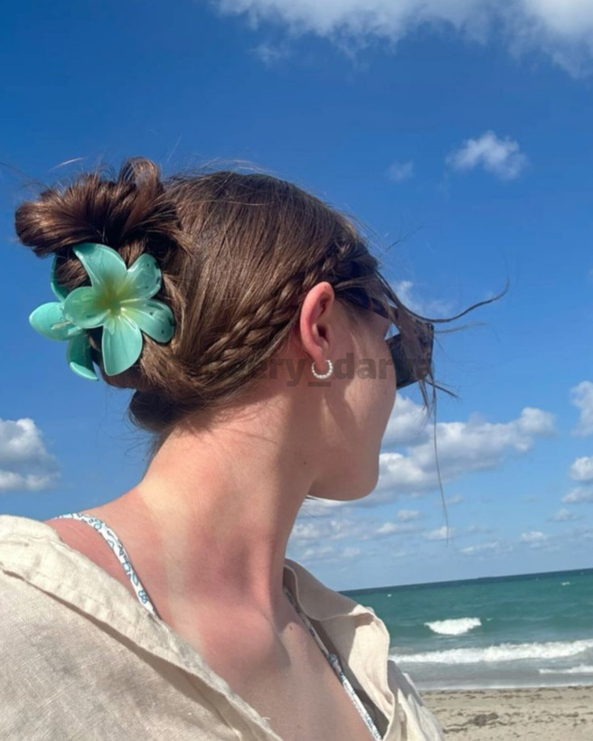 کلیپس پلومریا پینترستی رنگ آبی